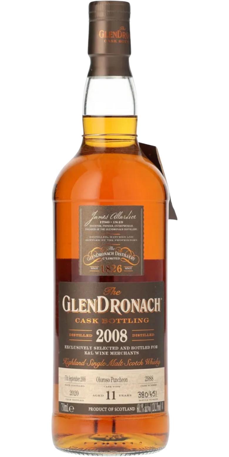 Glendronach 2008  Cask Bottling