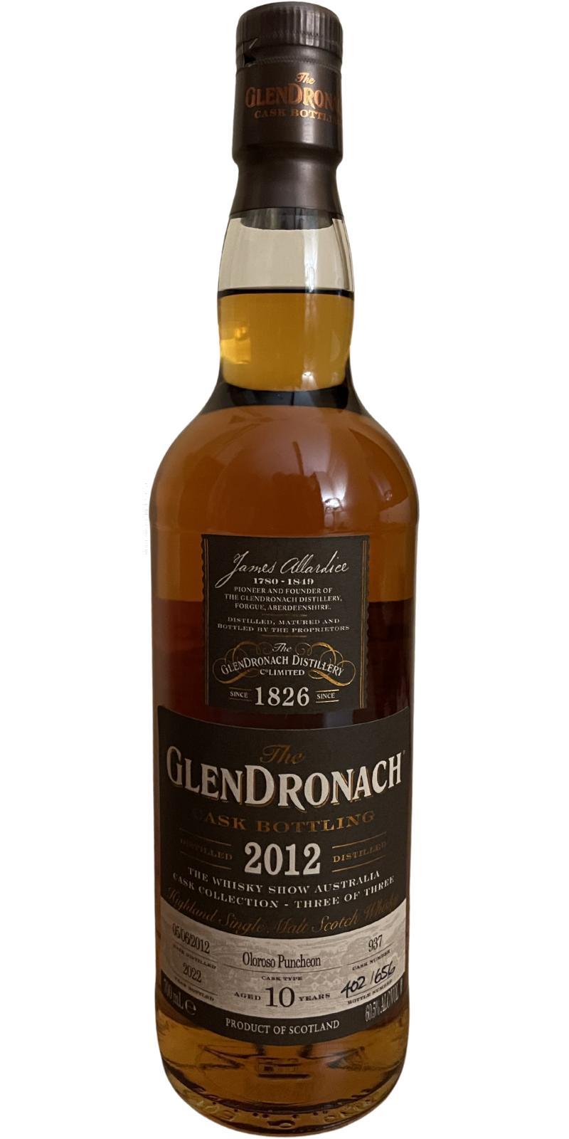 Glendronach 2012  Cask Bottling