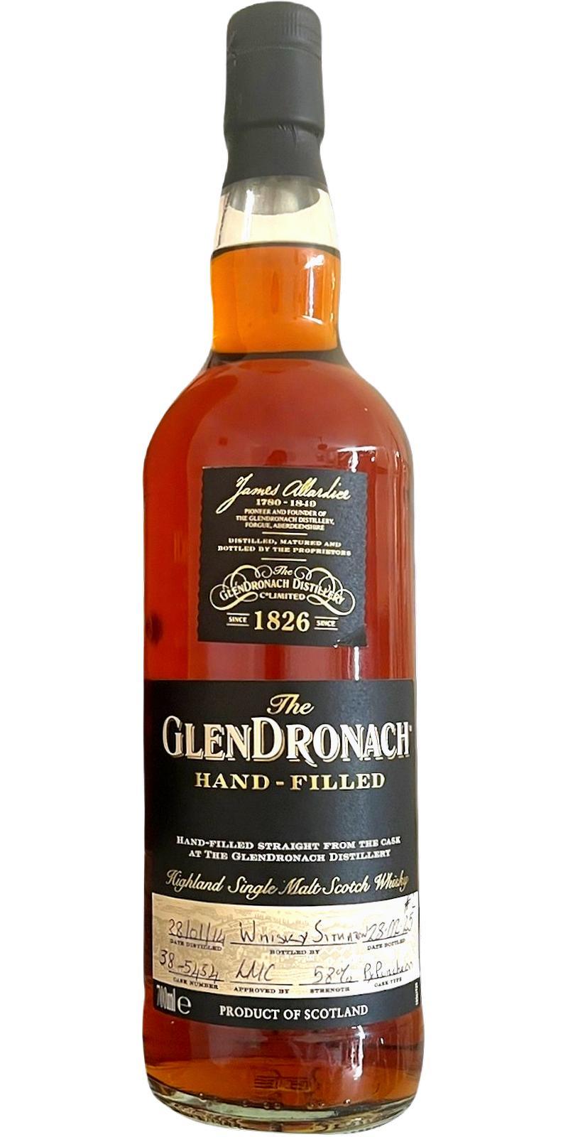 Glendronach 2014  Hand-filled at the distillery