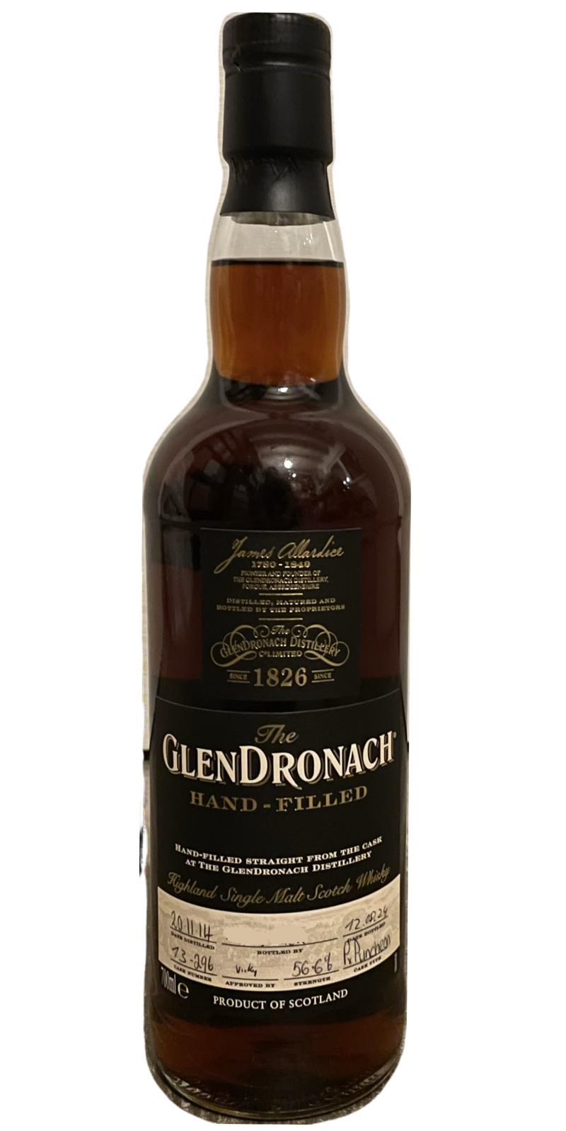 Glendronach 2014  Hand-filled at the distillery