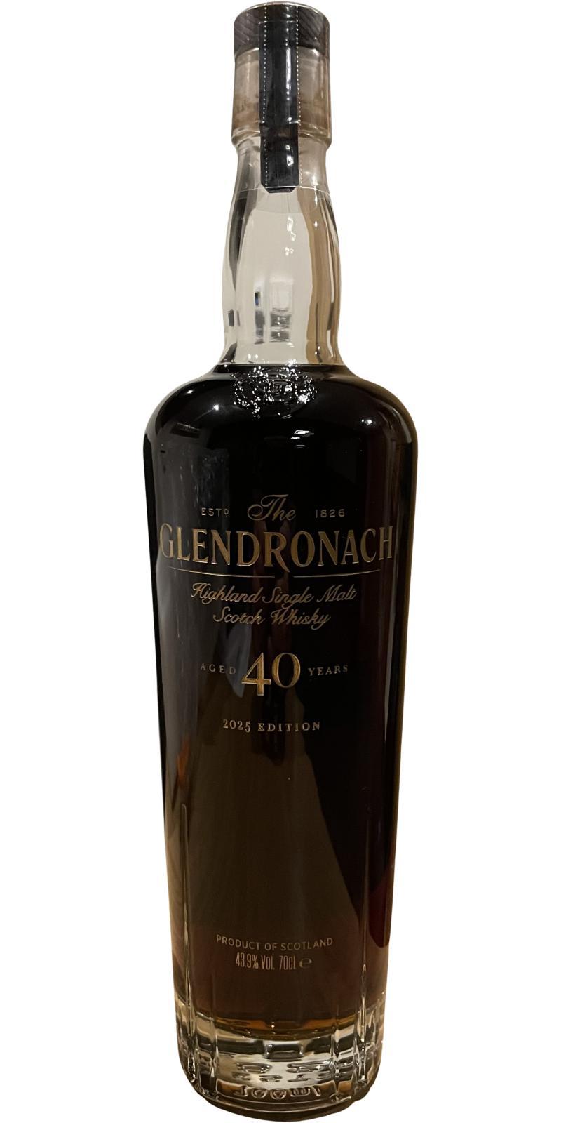 Glendronach 40-year-old