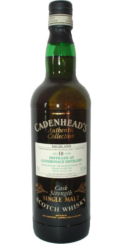 Glendronach 1988 CA  Authentic Collection