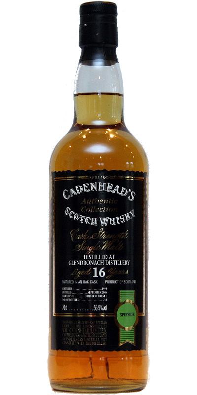 Glendronach 1990 CA  Authentic Collection