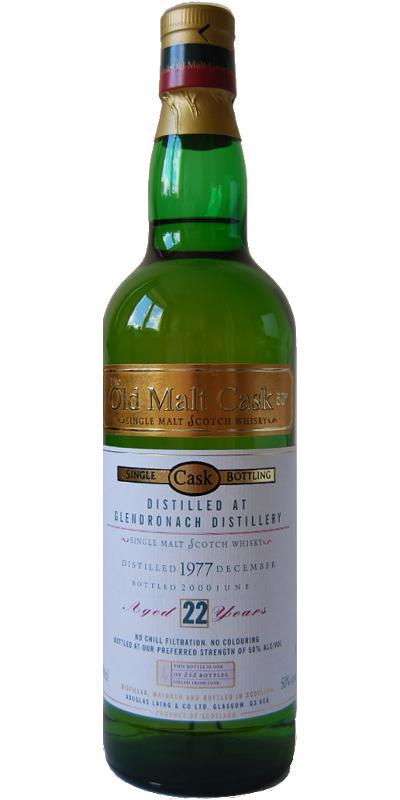 Glendronach 1977 DL  The Old Malt Cask
