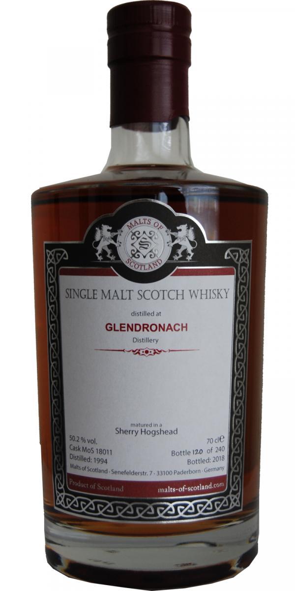 Glendronach 1994 MoS