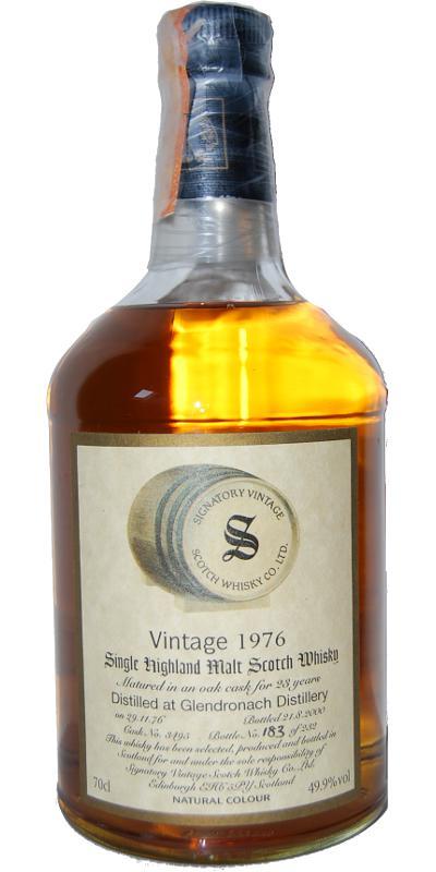 Glendronach 1976 SV  Vintage Collection - Dumpy