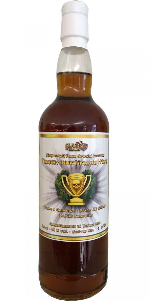 Glendronach 15-year-old SMF  Trophy Hunting Bottling