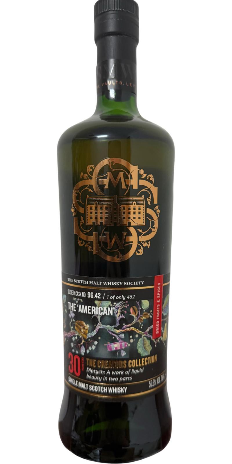 Glendronach 1994 SMWS 96.42  The 'American'