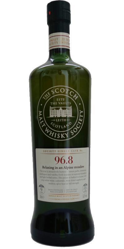 Glendronach 2006 SMWS 96.8  Relaxing in an Alpine meadow