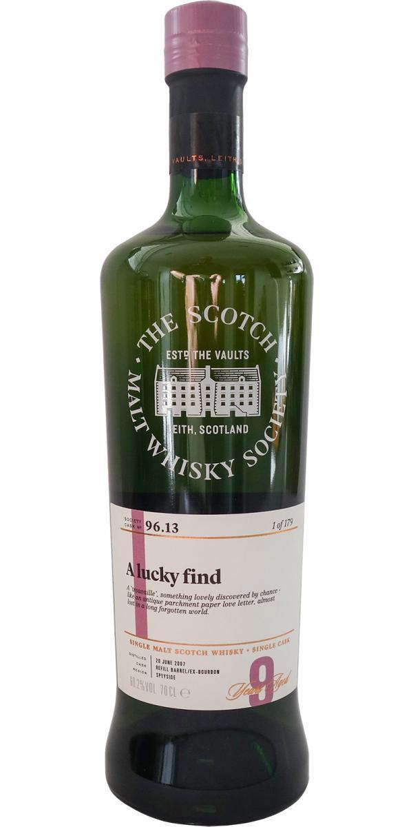 Glendronach 2007 SMWS 96.13  A lucky find