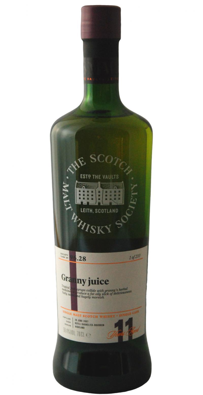 Glendronach 2007 SMWS 96.28  Granny juice