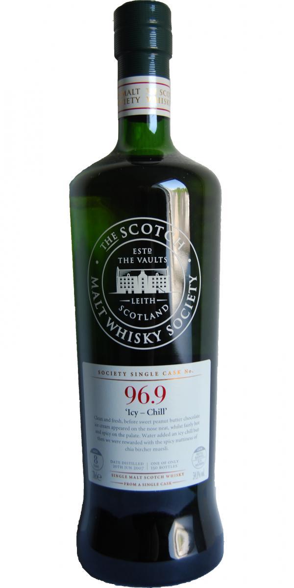 Glendronach 2007 SMWS 96.9  'Icy - Chill'