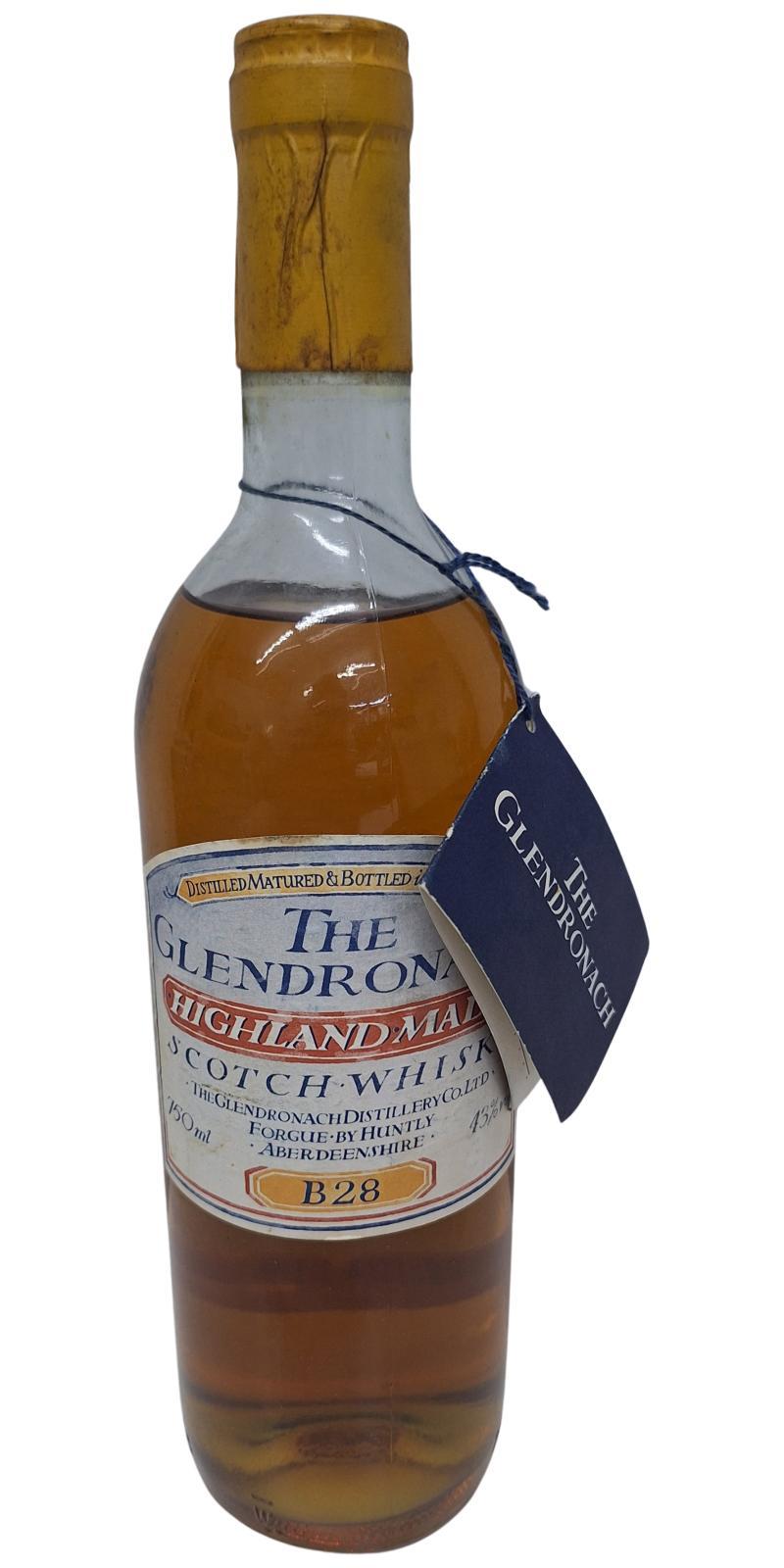 Glendronach Highland Malt Scotch Whisky