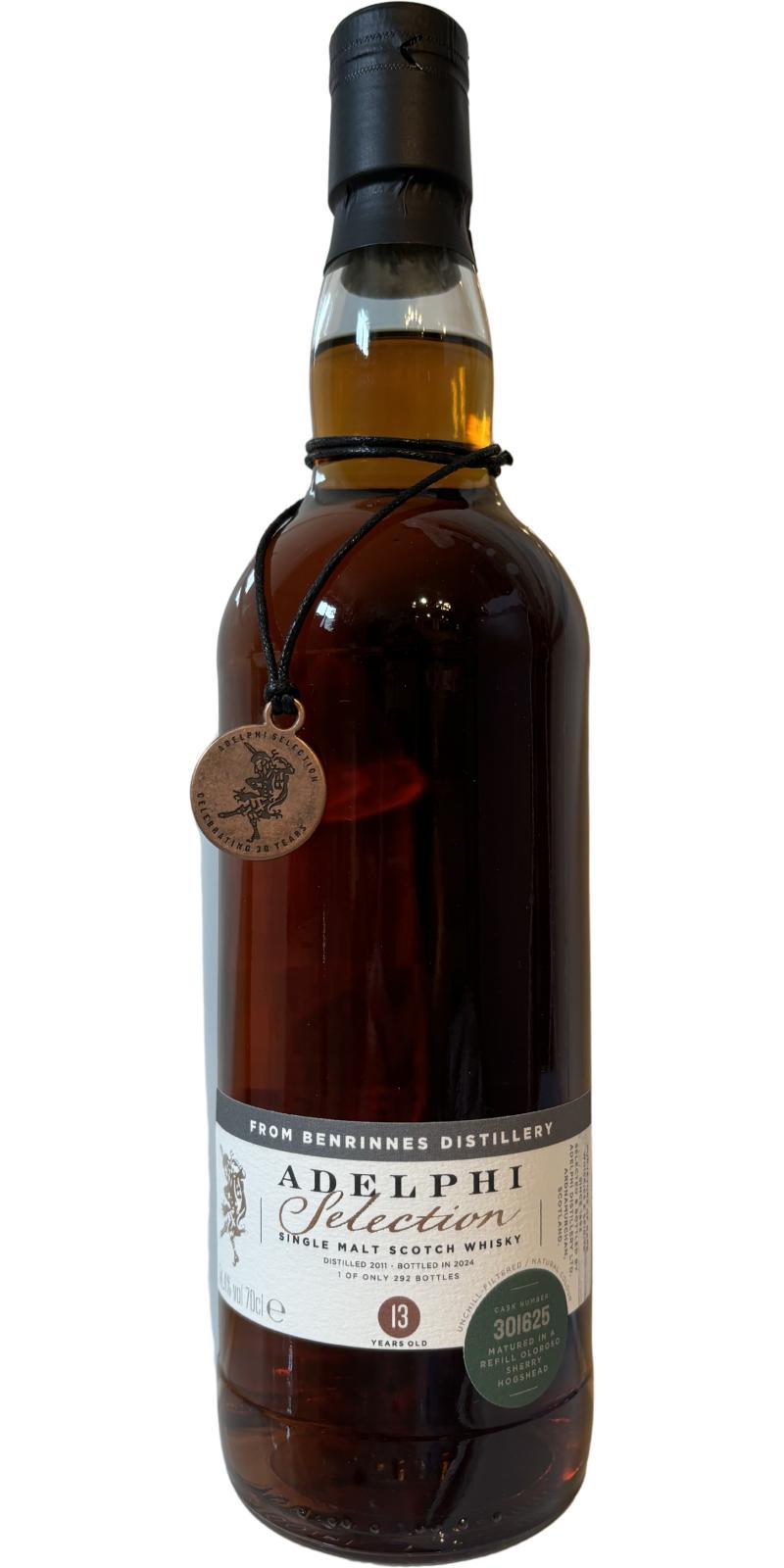 Benrinnes 2011 AD Selection