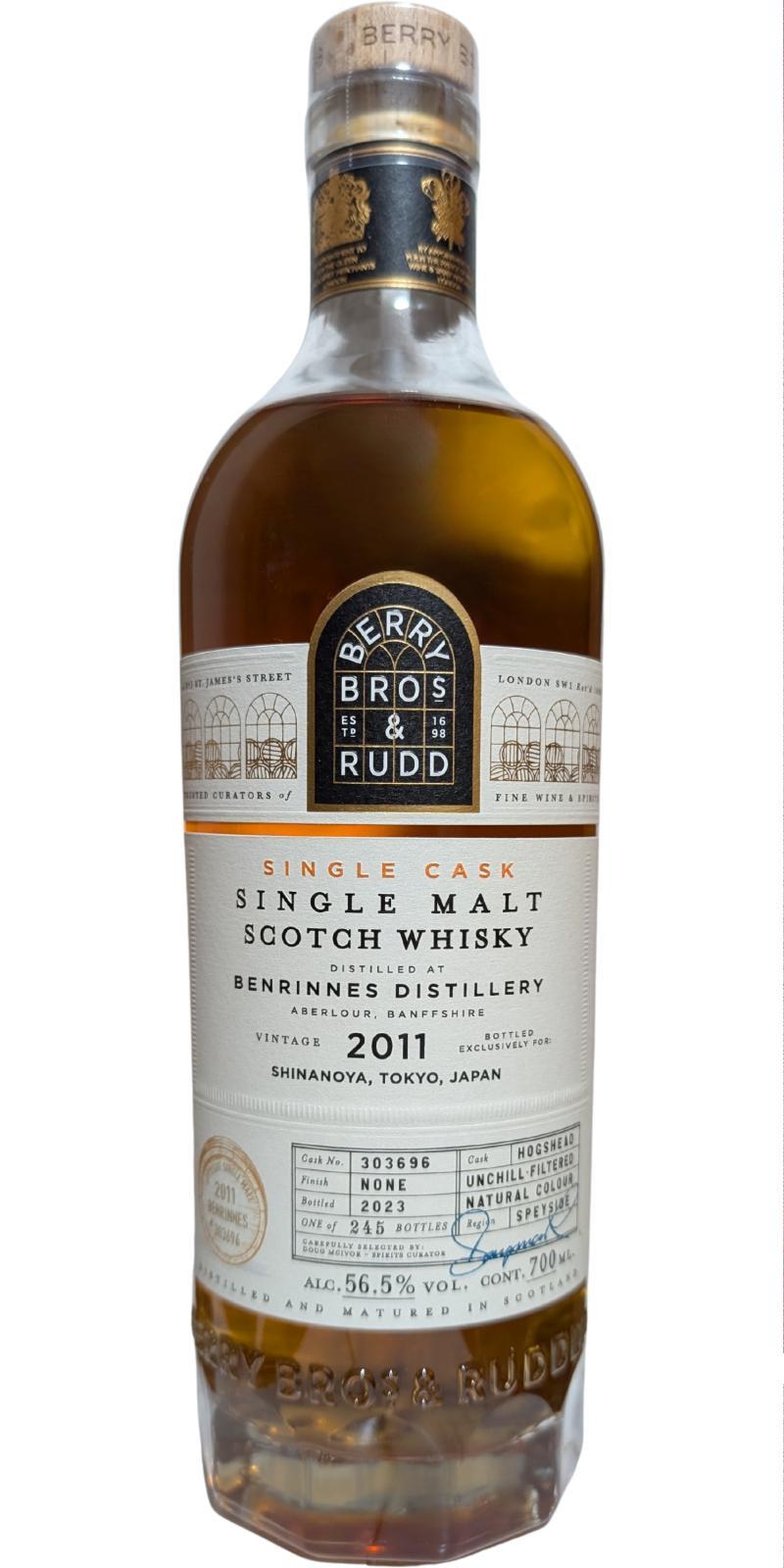 Benrinnes 2011 BR Single Cask