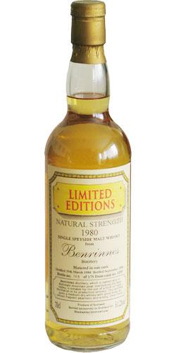 Benrinnes 1980 BA Limited Editions - Natural Strength