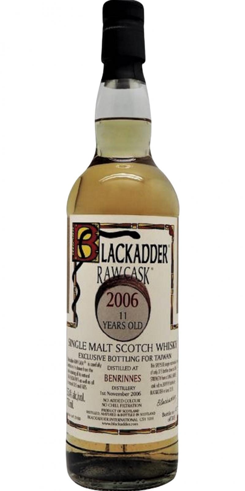 Benrinnes 2006 BA Raw Cask