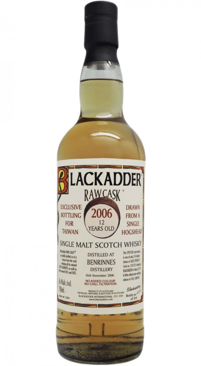 Benrinnes 2006 BA Raw Cask