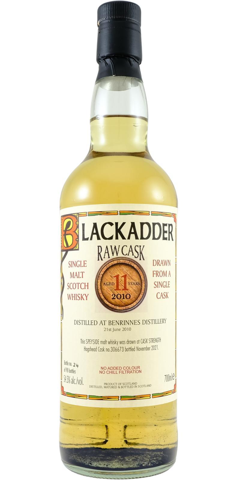 Benrinnes 2010 BA Raw Cask