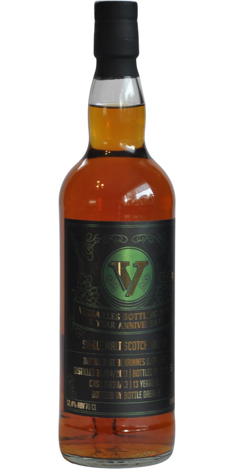 Benrinnes 2011 BtlD 5 Years Anniversary