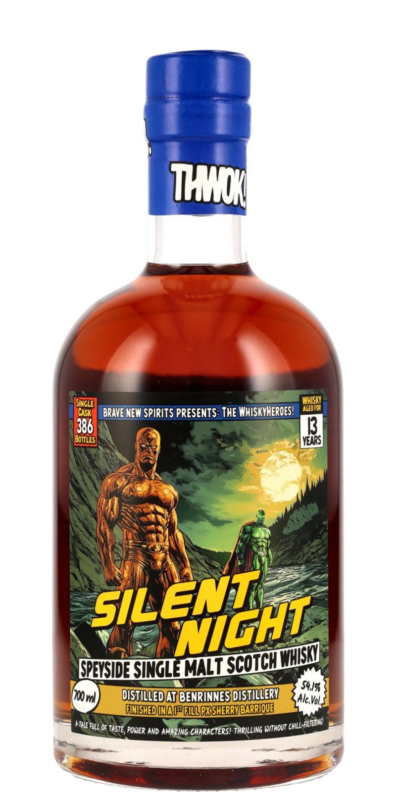 Benrinnes 13-year-old BNSp The WhiskyHeroes - Silent Night