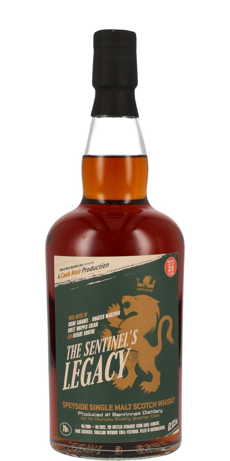 Benrinnes 2000 BNSp A Cask Noir Production