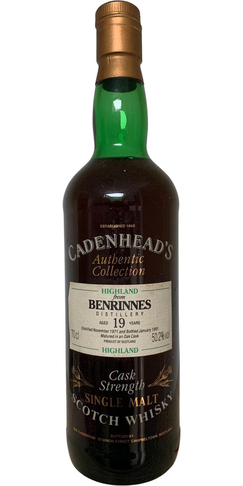 Benrinnes 1971 CA Authentic Collection