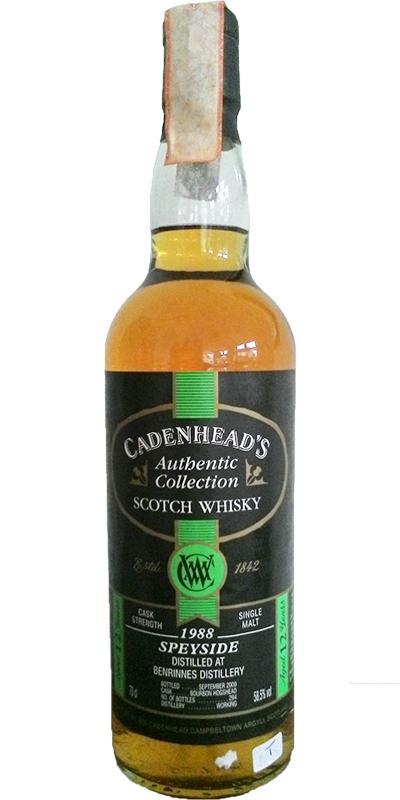 Benrinnes 1988 CA Authentic Collection