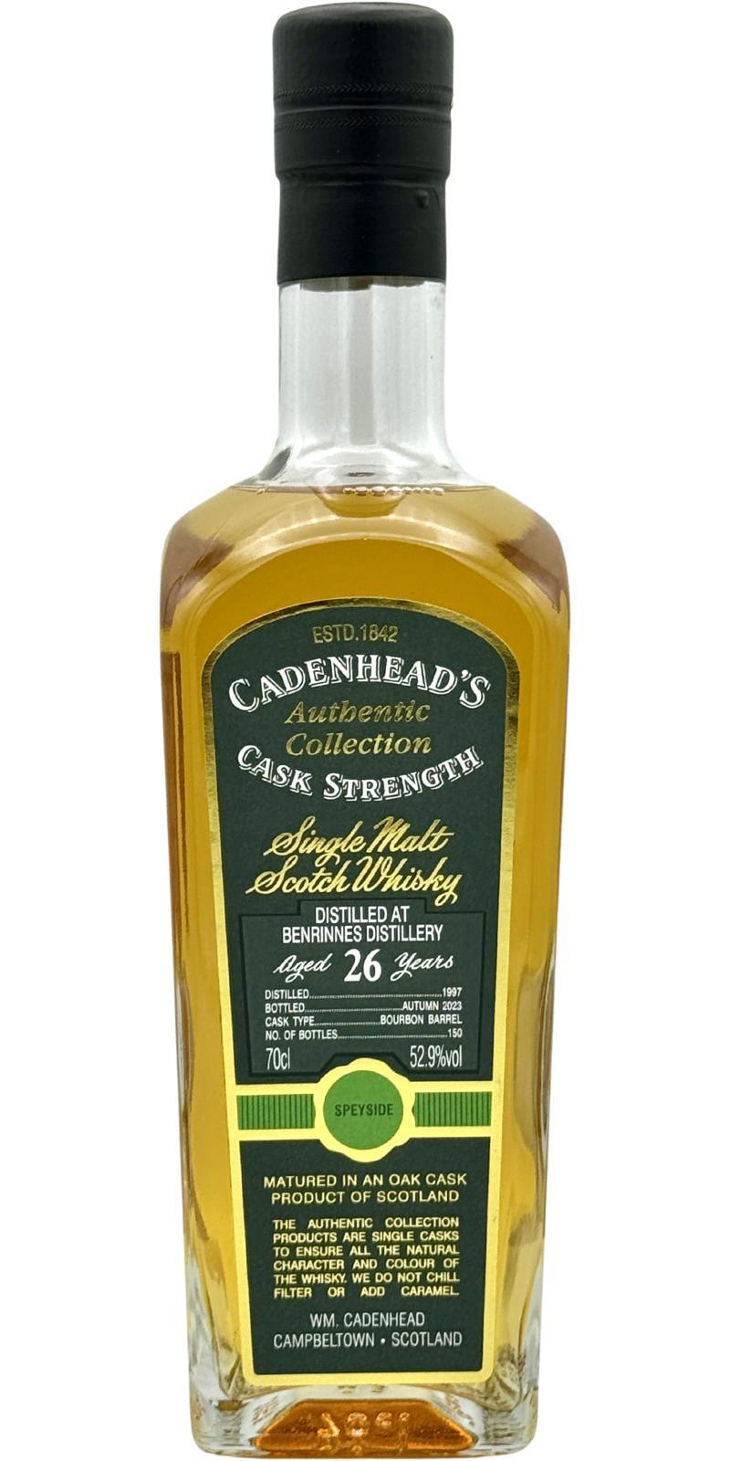 Benrinnes 1997 CA Authentic Collection