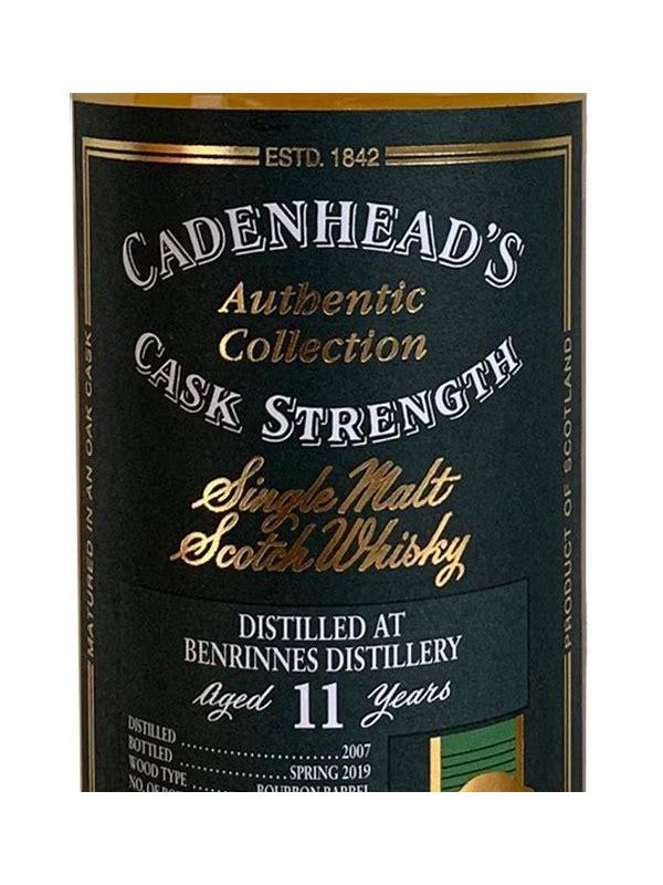 Benrinnes 2007 CA Authentic Collection