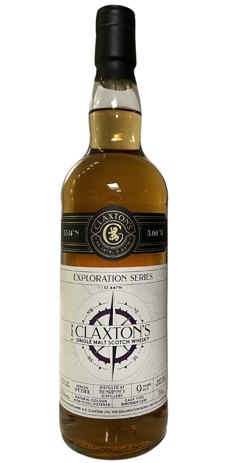 Benrinnes 2013 Cl Exploration Series