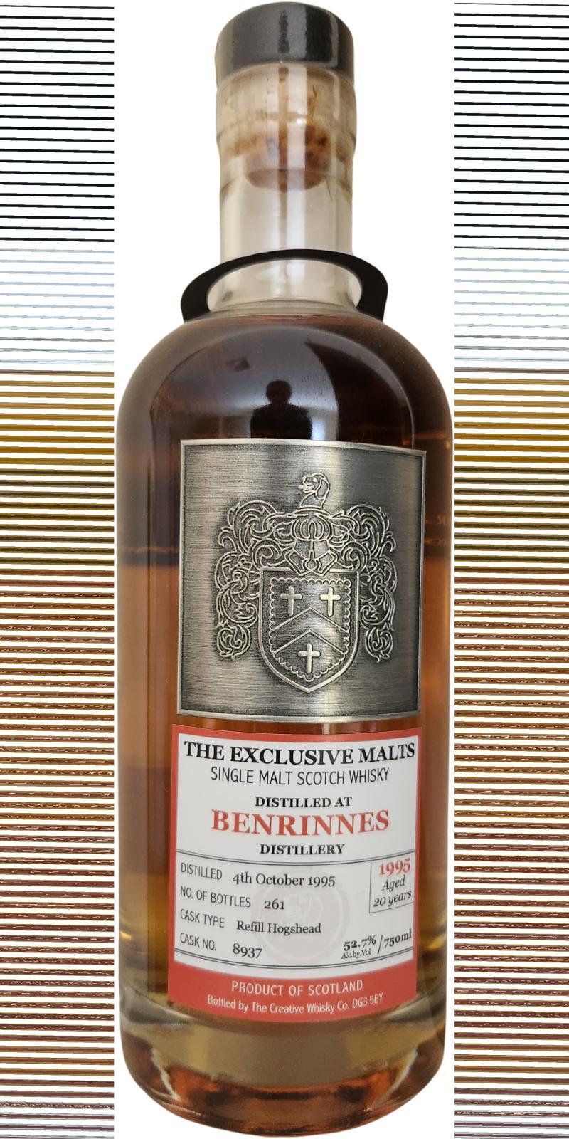 Benrinnes 1995 CWC The Exclusive Malts