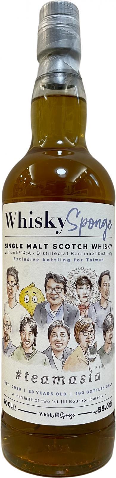 Benrinnes 1997 DeDr Whisky Sponge