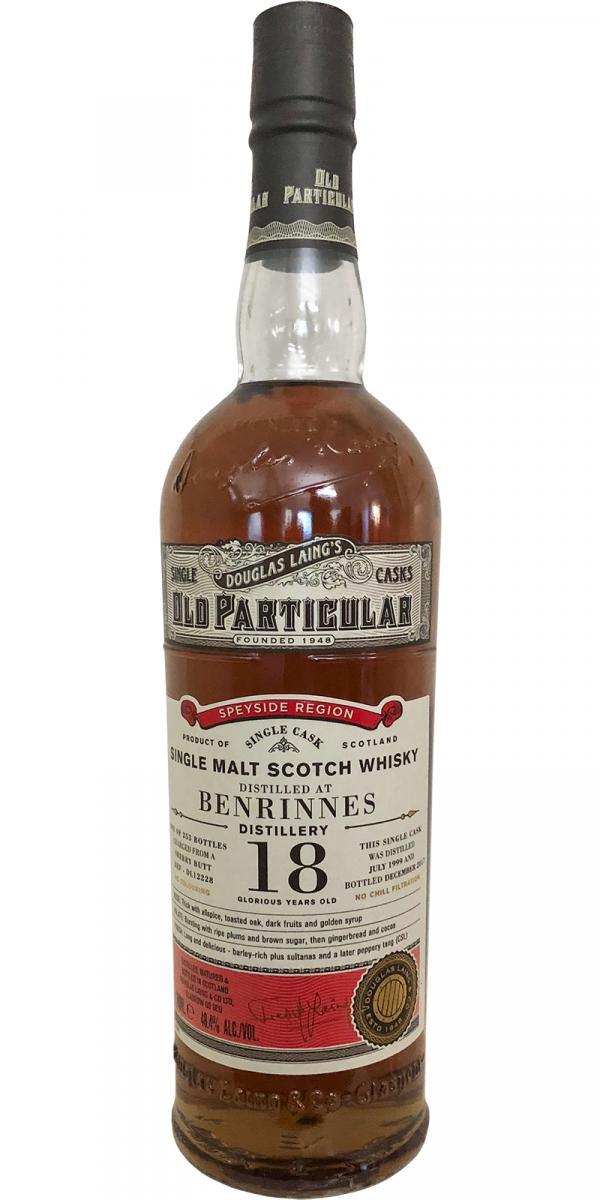 Benrinnes 1999 DL Old Particular