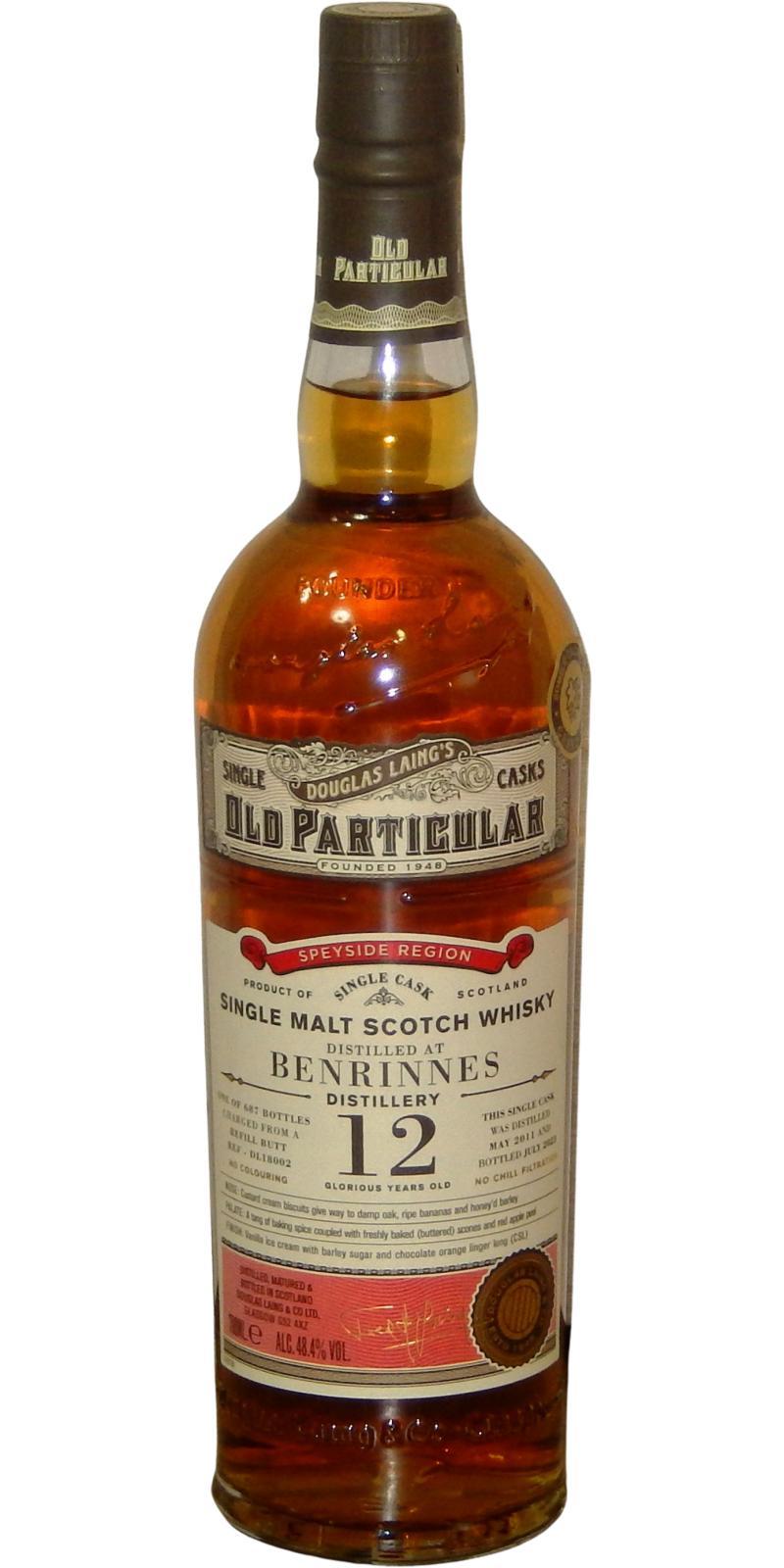 Benrinnes 2011 DL Old Particular
