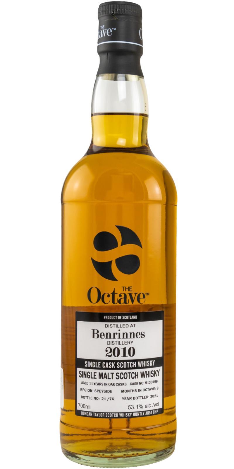 Benrinnes 2010 DT The Octave