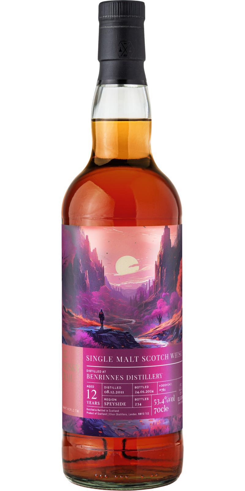 Benrinnes 2011 ElD The Whisky Trail