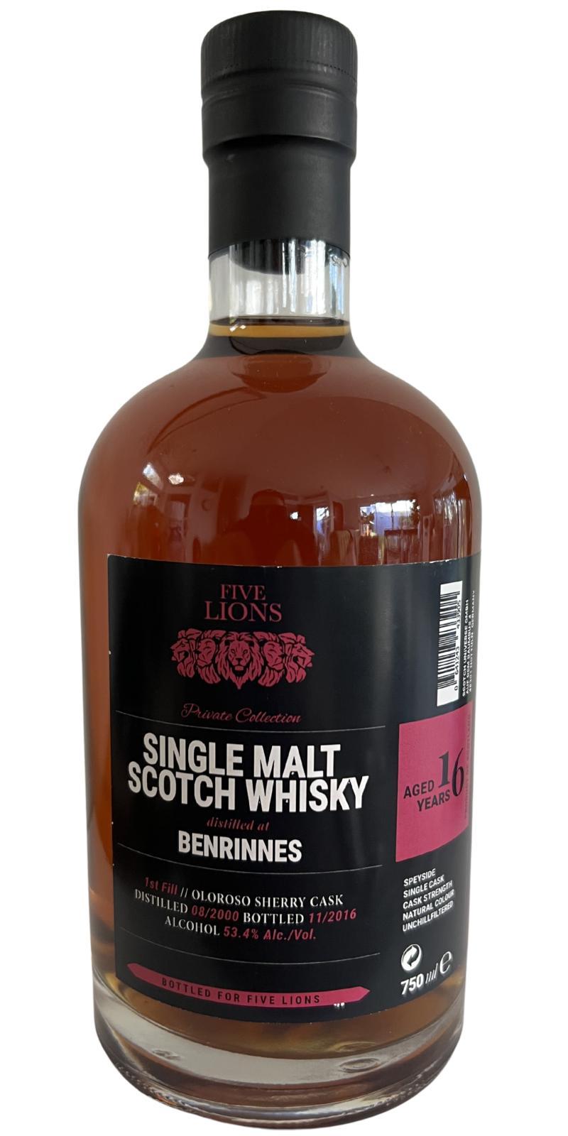 Benrinnes 2000 FL Private Collection