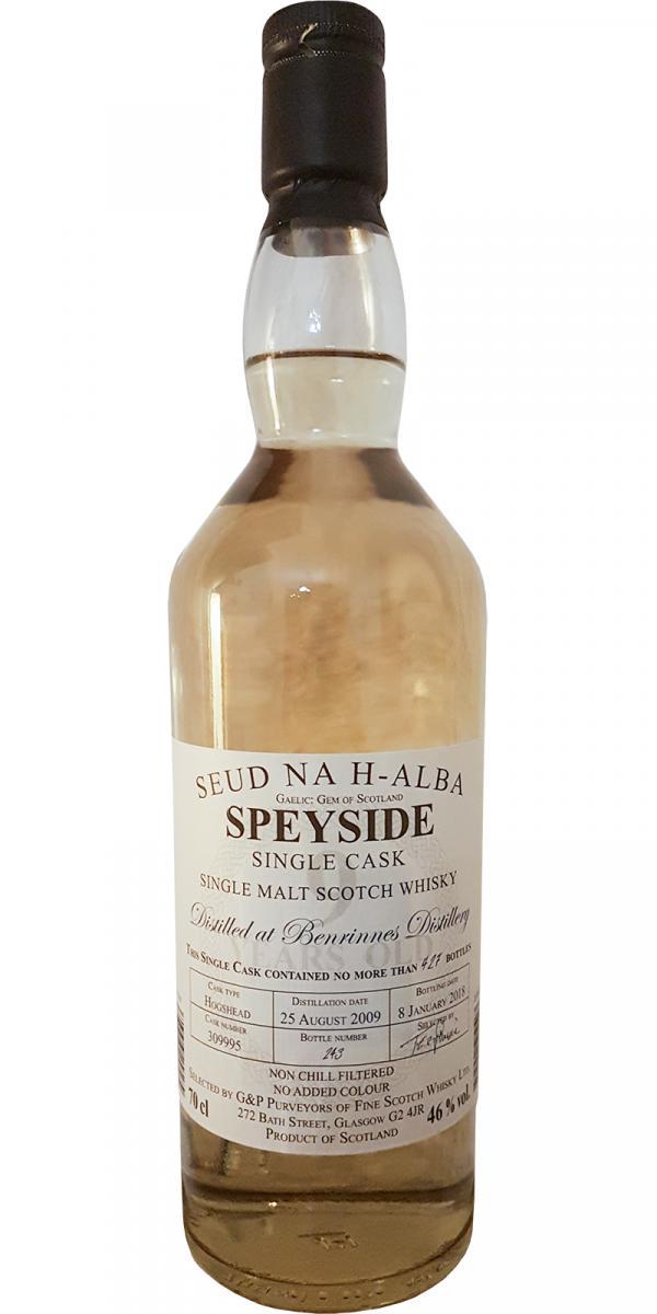 Benrinnes 2009 GPP Seud na h-alba