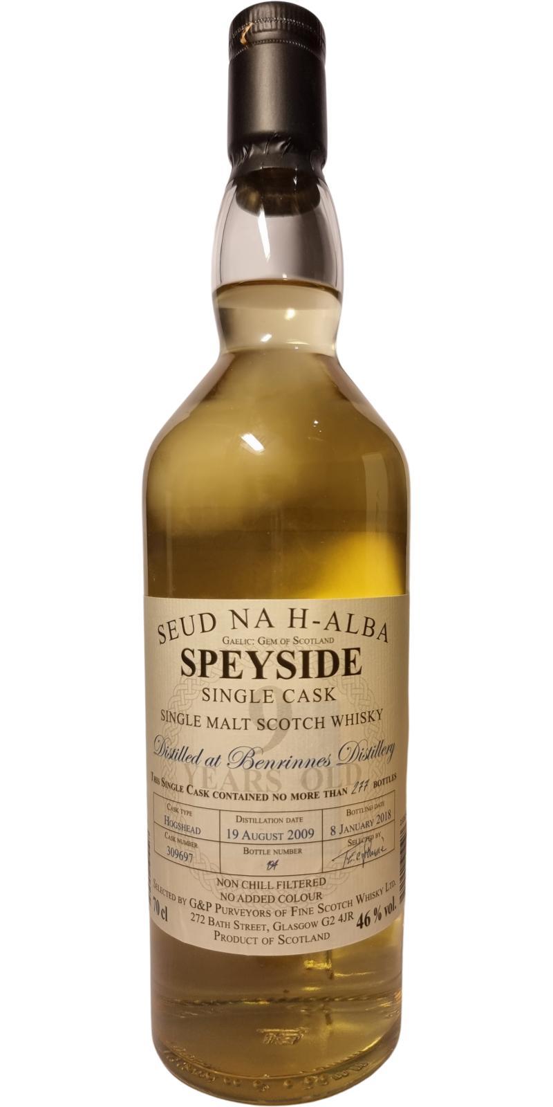 Benrinnes 2009 GPP Seud na h-alba