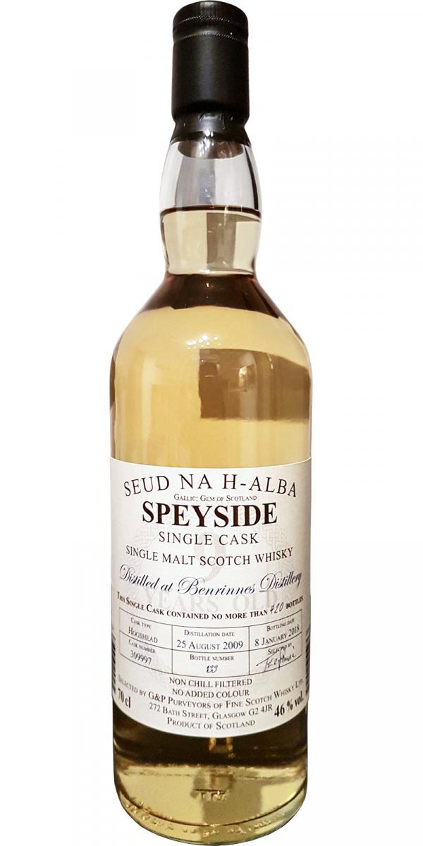 Benrinnes 2009 GPP Seud na h-alba