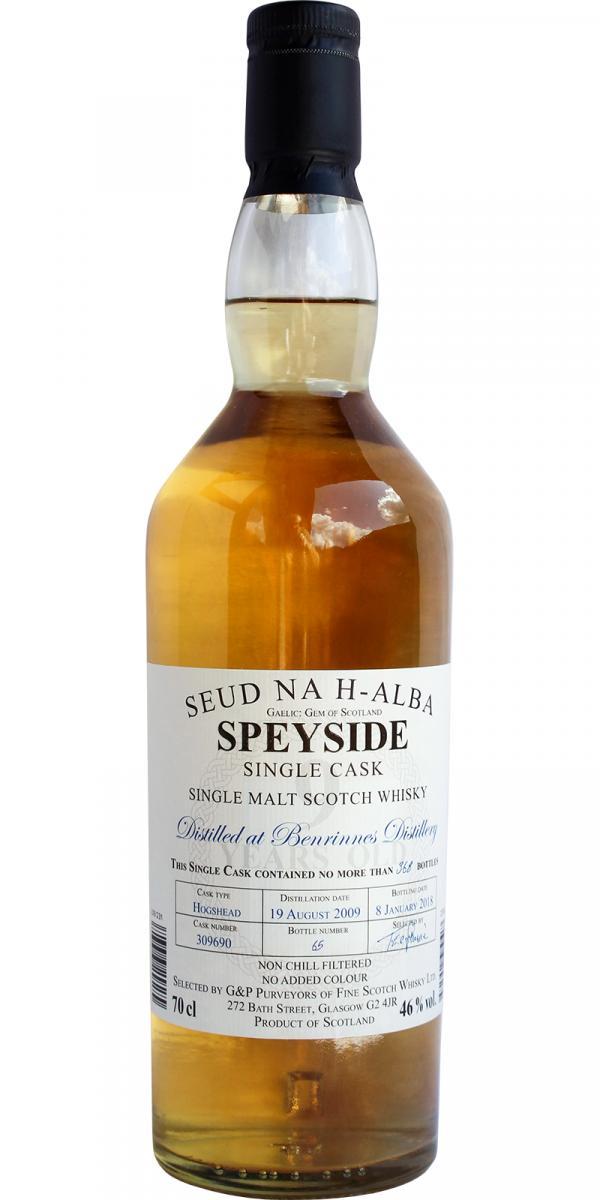 Benrinnes 2009 GPP Seud na h-alba