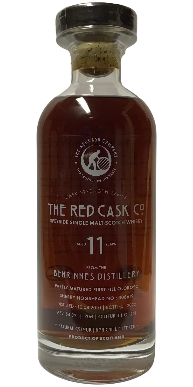 Benrinnes 2010 GWhL The Red Cask Co.