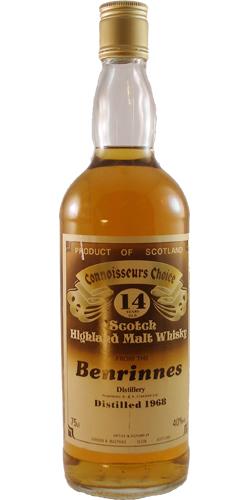 Benrinnes 1968 GM Connoisseurs Choice