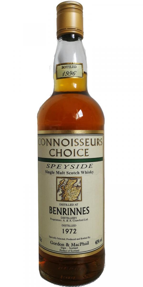 Benrinnes 1972 GM Connoisseurs Choice