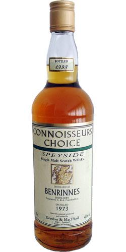 Benrinnes 1973 GM Connoisseurs Choice