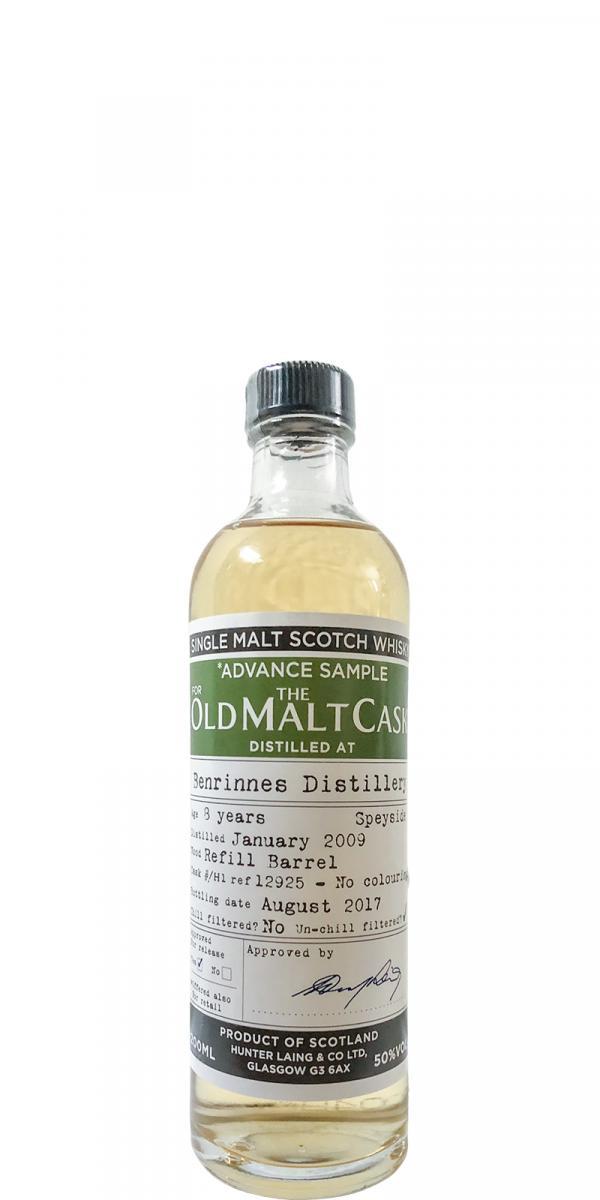 Benrinnes 2009 HL Advance Sample for the Old Malt Cask