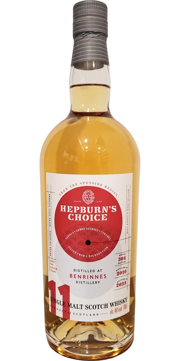 Benrinnes 2010 HL Hepburn's Choice