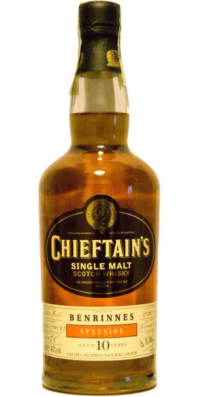 Benrinnes 1996 IM Chieftain's