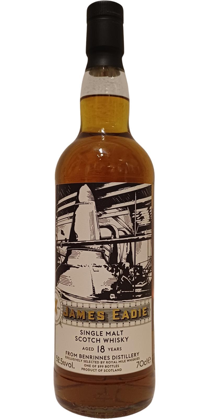 Benrinnes 2007 JE Distilleries of Great Britain & Ireland Commemorative